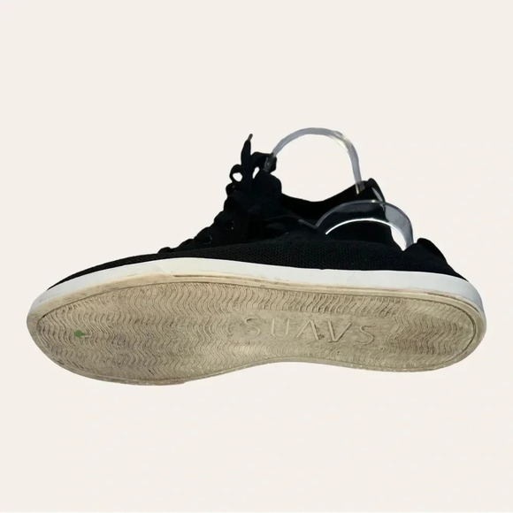 MEN’S SUAVS THE ZILKER SHOES‎ BLACK WITH WHITE SOLE SIZE US11.5 - Picture 13 of 13